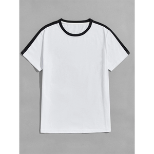 เสื้อยืดโพลีเอสเตอร์ผู้ชายราคาส่ง OEM สวมใส่สบาย คุณภาพสูง ราคาประหยัด เสื้อยืดโพลีเอสเตอร์ผู้ชายสำหรับผู้ใหญ่ - Product Image 3
