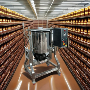 Sahith Mezcladora de Chocolate de 40KG con Motor Potente para Trituradora de Madera, Chocolate a Granel con Componente de Caja de Engranajes Central y Función de Inclinación - Product Image 2