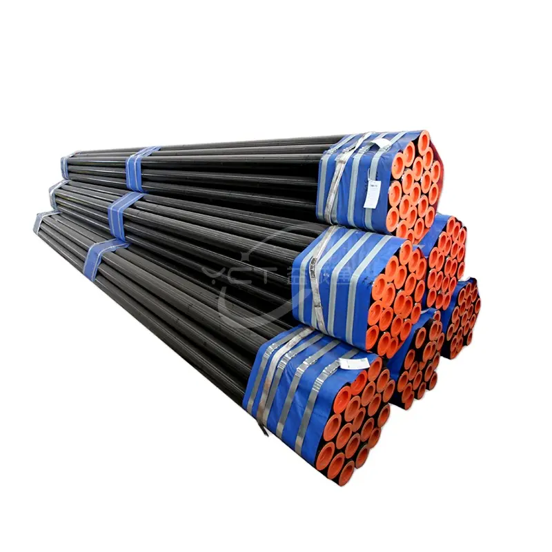 Büyük çaplı ASTM A252 API 5L X42 SSAW Spiral çelik boru ERW karbon çelik boru kaynaklı çelik boru