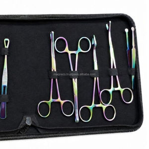 Professional Stainless Steel Permanent Makeup Tool <b>Kit</b> With Scissors Forceps And Tweezers Durable Set For Precision Application - Product Image 3