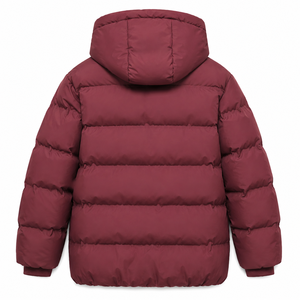 Winter Custom Casual Men's Zipper Thin Front Hooded Reversible Eco-Friendly Waterproof Breathable Quick Dry 100% Nylon Shell - Product Image 4