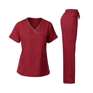 Ensemble de blouses médicales Solid Trader, coutures de précision, pour les professionnels de la santé, matériaux de qualité supérieure, uniforme d'hôpital - Product Image 1