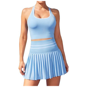 Custom Logo Comfortable Breathable Easily Washable Best Tennis Uniform Superior Quality OEM Service Light Weight Tennis Uniform - Product Image 1