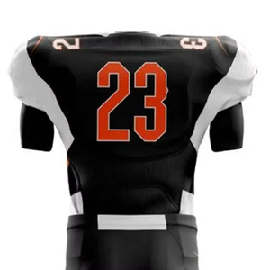 Uniforme de Fútbol Americano Personalizado LINCOLN WEARS para Hombre, Talla Grande, Manga Corta, Color Sólido, 100% Poliéster, Impresión Digital, Malla Frontal - Product Image 3