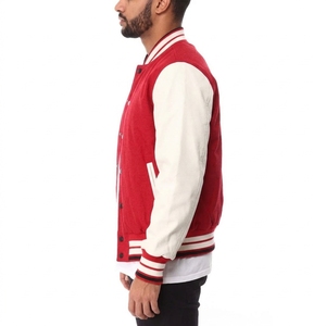 Chaqueta Varsity Casual para Hombre, Cálida, Transpirable, de Alta Calidad, con Logotipo Personalizado - Product Image 3