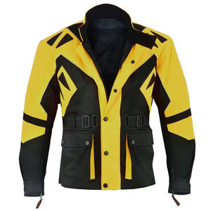 Chaqueta de Motociclismo Profesional de Corte Largo con Tejido Resistente a la Intemperie, Chaqueta de Motociclismo Larga para Hombre, Exportador de Fábrica OEM - Product Image 1