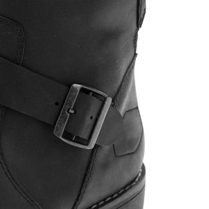 Bottes de moto chopper d'hiver très vendues, nouvelles, confortables, en cuir respirant, ignifuges, personnalisables, unisexes, de haute qualité - Product Image 4