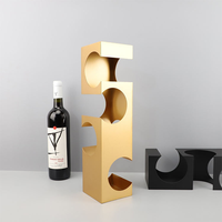 Nouveau design, porte-verres à vin décoratif moderne léger et écologique fait à la main de haute qualité pour la fête, petit support de table