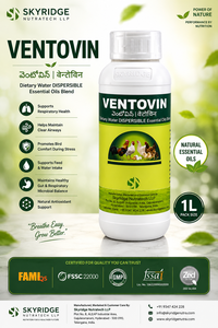 Ventovin - Mezcla de Aceites Esenciales Dispersables en Agua, Aditivo Alimentario Líquido con Vitaminas para Aves de Corral - Product Image 3