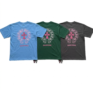 เสื้อยืดคอตตอนพรีเมียมสำหรับผู้ชาย เนื้อผ้านุ่ม ระบายอากาศดี แขนสั้น สวมใส่สบาย รับผลิตแบบ OEM พร้อมสกรีนโลโก้ คุณภาพสูง ขายส่งเสื้อผ้า - Product Image 6