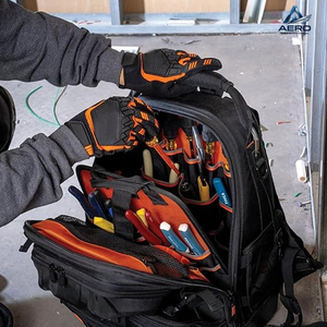 Multi-Purpose Safety Workwear Anti-Vibration With Adjustable Wrist Closure For Heavy-Duty Operational Protection TPR <b>Gloves</b> - Product Image 6