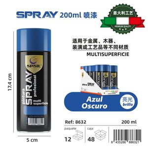 Pinturas Artísticas Azul Oscuro de 200 ml - Product Image 3