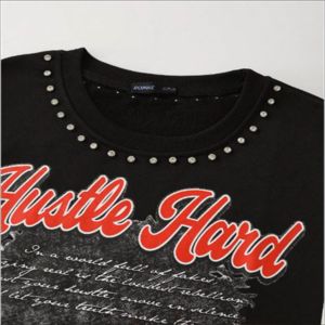 T-shirt surdimensionné pour homme en coton 100% Terry imprimé DTG personnalisé, style streetwear, mode estivale, style Raim Stone - Product Image 3