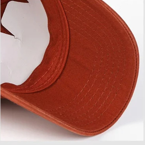 Casquette de camionneur bleue en coton et polyester, maille réglable, 6 panneaux, unisexe, décontractée, printemps-été - Product Image 2