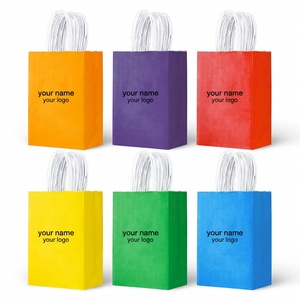 Bolsas de Papel Kraft Marrón con Asas y Logotipo Personalizado al por Mayor, Bolsas de Compras para Comercio Minorista, Regalos y Detalles - Product Image 6