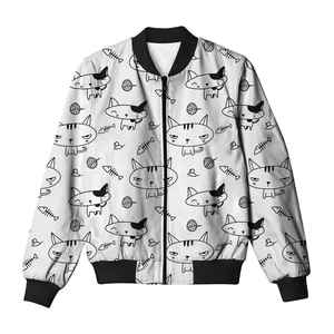 Nouvelle arrivée : Blouson d'hiver matelassé de haute qualité, design imprimé par sublimation, col montant, coupe-vent, vente en gros - Product Image 5