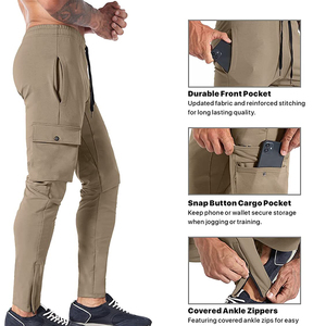 Best Quality Joggers Pants Stylish Stretch <b>Oversized</b> <b>Sweatpants</b> Wholesale Low Price Solid Pattern Jogger Pant - Product Image 3