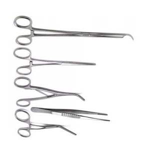 Juego de 5 Pinzas Quirúrgicas de Calidad, Voarse, Debakey, Hulka, Trousseau, Instrumentos Veterinarios de Acero Inoxidable de Dentavex - Product Image 2