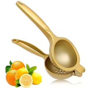Exprimidor manual de limones de acero inoxidable, perfecto para extraer rápidamente el jugo de limones y cítricos pequeños. - Product Image 5