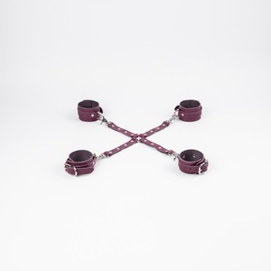 Kit de 11 Pièces de Contraintes en Cuir Véritable Vintage OEM Personnalisé, Équipement de Bondage Robuste de Qualité Supérieure, Jouets pour Adultes, Fournisseur d'Usine RTTS-0024 - Product Image 5