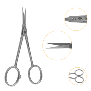Tijeras para Cutículas Curvas de Acero Inoxidable, Ecológicas, Duraderas, con Cuchillas Afiladas, Manicura Stahlmann Pro, Plegables para Niños - Product Image 5