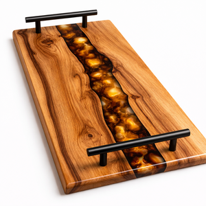 Mesa Auxiliar Redonda Plegable de Madera de Alta Demanda, Estilo Rústico Moderno con Asa, de Fabricante Indio de Mesas Auxiliares de Madera - Product Image 6