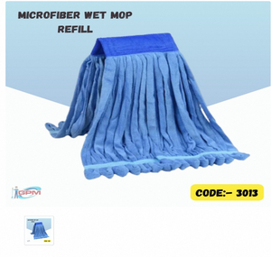 Recharge de serpillière en microfibre douce pour le nettoyage des sols, écologique, lavable et réutilisable, conçue pour le nettoyage quotidien de la maison - Product Image 2