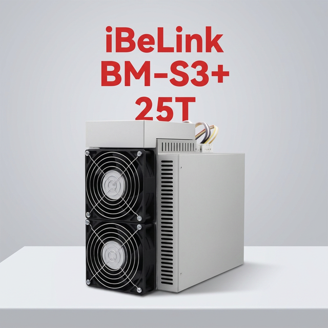 2026 Hot IBeLink BMS3 25T 3400W Blake2B Sia 0.136j Sia Asic Miner SC Cryptocurrency Mining Machine for Home Crypto MIning