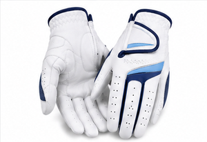 Gant de golf en cuir Cabretta d'Indonésie pour hommes et femmes, respirant, doux, antidérapant, pour la main gauche, accessoires de golf, logo d'usine - Product Image 3