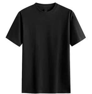 Camiseta de hombre de manga corta, cuello redondo, algodón 200g, diseño de logotipo personalizado OEM. - Product Image 4
