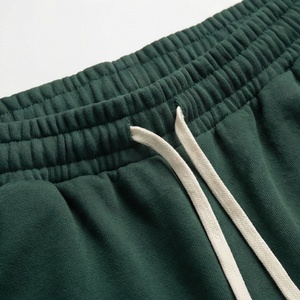 Shorts de survêtement vintage en molleton de coton pour homme, épais, avec impression 3D en relief, design délavé à l'acide, style streetwear, tricoté, couleur personnalisable - Product Image 4