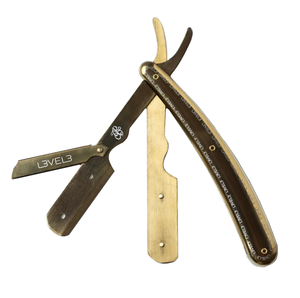 Professional Hair Removal Shaving <b>Razors</b> Gold Coated Stainless Steel Barber Shaving <b>Razors</b> for <b>Men</b> - Product Image 4