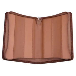 leather notebook cover Leather <b>Book</b> Cover Gives Elegant Look to Your <b>Book</b> Leather File Holder <b>Slim</b> Storage <b>Case</b> for Office - Product Image 1