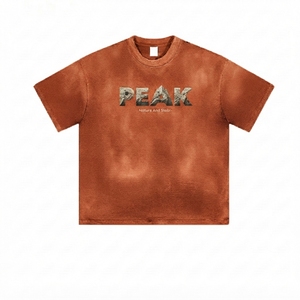 Custom Streetwear Oversized Acid Wash <b>Graphic</b> T Shirt Heavyweight Cotton <b>Vintage</b> <b>Tee</b> OEM ODM Apparel Manufacturer - Product Image 4