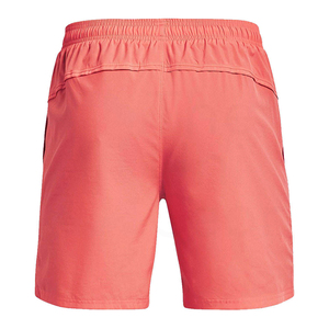 Pantalones Cortos Casuales de Color Coral Sólido para Hombre, Estilo Teñido Liso, Cortos - Product Image 2