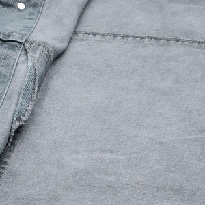 Ventes en gros de vestes en jean pour hommes personnalisées, fournisseur OEM ODM, veste de mode streetwear, broderie personnalisée, impression de logo, fabricant fiable - Product Image 5