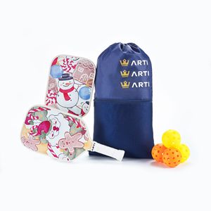 Set di Racchette da Pickleball ARTI in Fibra di Vetro Edizione Natalizia per la Stagione Festiva - Product Image 2