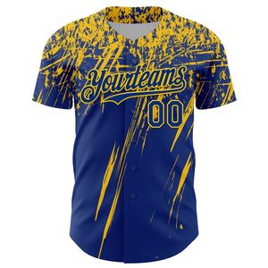 Maillot de baseball personnalisé à manches courtes et boutons, 100 % coton biologique, anti-bactérien, imprimé sérigraphié, col en V, sangle en T, sport - Product Image 4