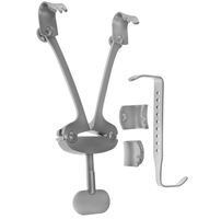 Nouveau prix Rétracteur manuel à lame temporelle modèle T 4 1/2 pouces en acier inoxydable Endaural Basis Instruments chirurgicaux