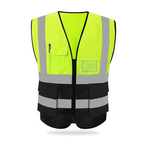 Chaleco de seguridad de nuevo estilo, transpirable, de secado rápido, antibacteriano, elegante, de alta calidad, diseño de material suave 100% algodón. - Product Image 5