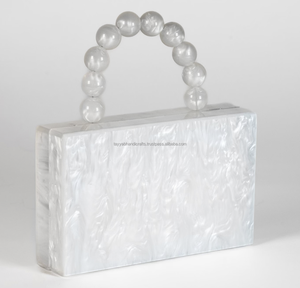 Embrague de resina de diseñador de lujo a la moda para niñas, regalo de boda, bolso de mano para fiesta, bolso de resina de mano a la moda - Product Image 5