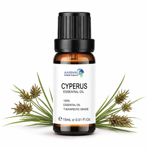 Aceite Esencial de Cyperus AARNAV 30ml Puro y Natural Destilado al Vapor Para la Salud de la Piel y Respiratoria - Product Image 2