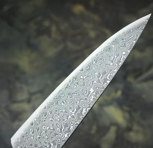 Couteau de Chef de Cuisine en Acier Damas PRESTIGE BLADES 2026, Ambidextre, Compatible Lave-Vaisselle, Manche Fait Main, Haute Qualité, OEM, Vente en Gros - Product Image 3