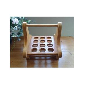 Support à œufs en bois lisse pour une organisation élégante de la cuisine, offrant une finition élégante et un rangement fiable pour les œufs - Product Image 4