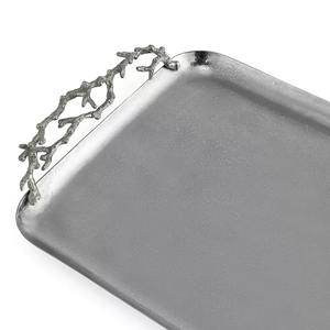 Plateau de service élégant en métal pour maisons, hôtels et salons – Conçu pour sublimer l'ambiance générale – Magnifique plateau de service - Product Image 4