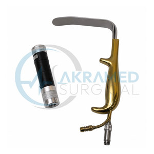 Retractor de Aumento de Senos Ferreira Premium con Luz de Fibra Óptica LED, Instrumento de Cirugía Plástica de Acero Inoxidable, Instrumento con Certificación CE - Product Image 1