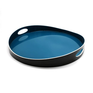 Bandeja de Servir Hexagonal de Laca de Alta Calidad, Tendencia en el Mercado, Bandeja de Laca Multiusos OEM de Fábrica Vietnamita HNH Craft Directamente - Product Image 3
