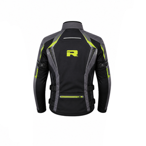 Nouvelle veste de moto imperméable en textile pour motard, avec fermeture éclair sur le devant, vêtement de protection pour la conduite, en vente. - Product Image 5