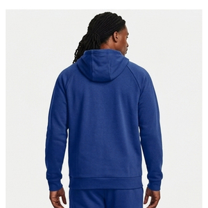 Sweat à capuche d'hiver pour homme en molleton de polyester et coton, uni, coupe ample, écologique, respirant, coupe-vent, idéal pour les voyages et la marche - Product Image 3