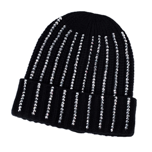 Best Selling Beanies with Custom Logo With Risestone Men Beanie Manufacturer Knitted Jacquard <b>Cap</b> <b>Winter</b> Hats - Product Image 5